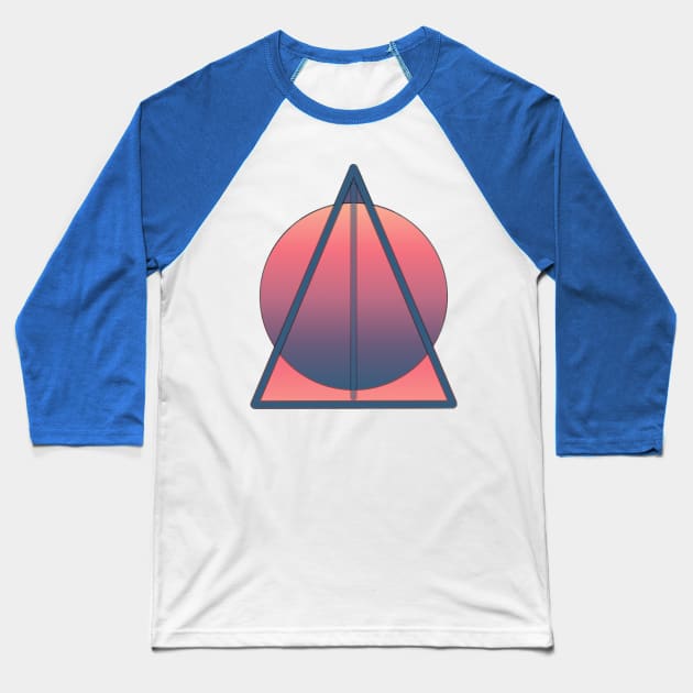 Geometric Design Baseball T-Shirt by TTLOVE